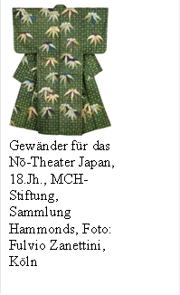  Gewnder fr das Nō-Theater Japan, 18.Jh., MCH-Stiftung, Sammlung Hammonds, Foto: Fulvio Zanettini, Kln

